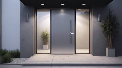 porte en Aluminium à Nice dans les Alpes Maritimes